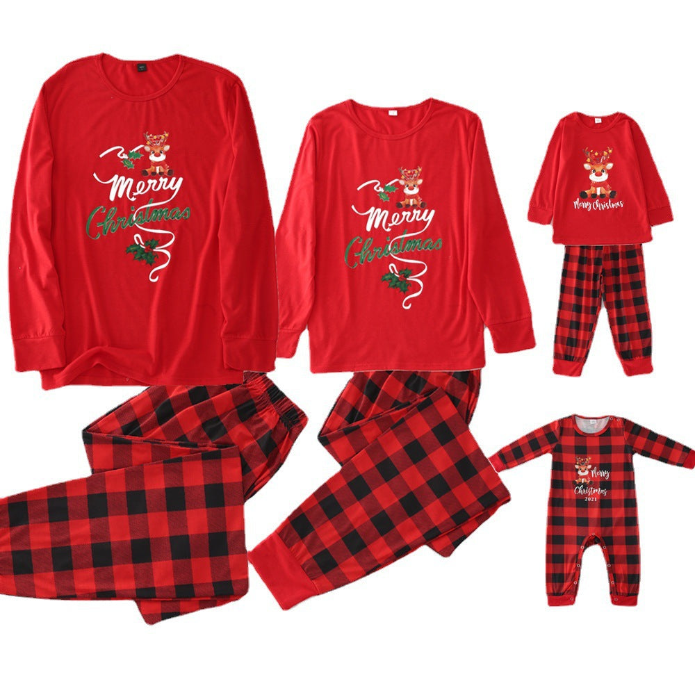 Family Suit Long Sleeve Christmas Pajamas