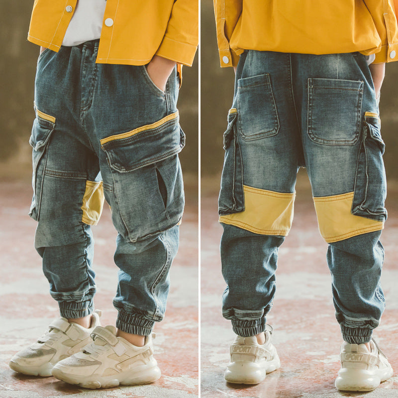 Boys' Cargo Jeans