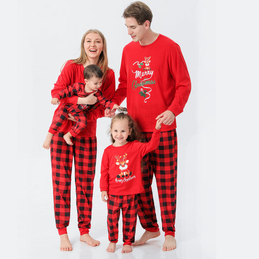 Family Suit Long Sleeve Christmas Pajamas